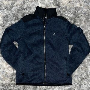 Kids Navy Full-Zip Jacket